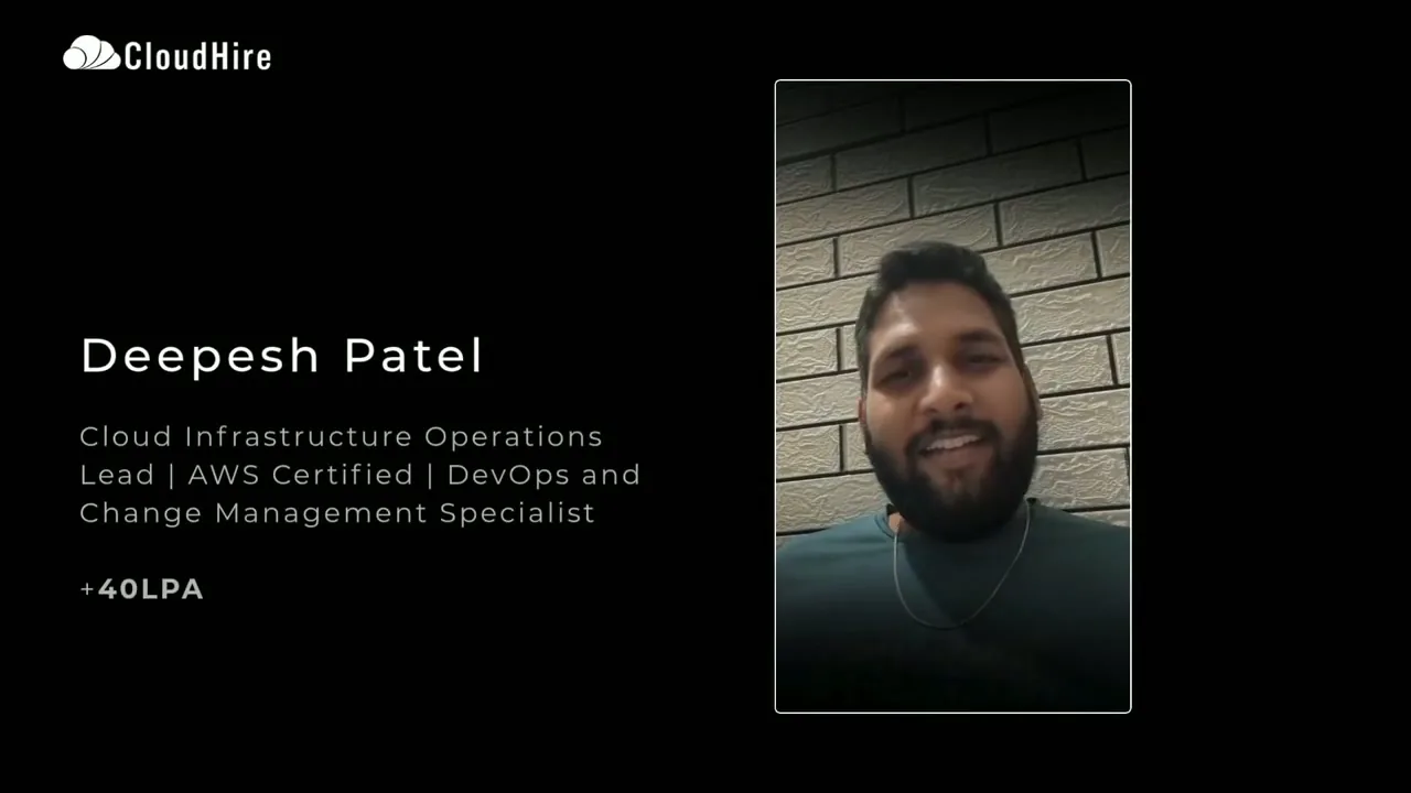 Deepesh's testimonial