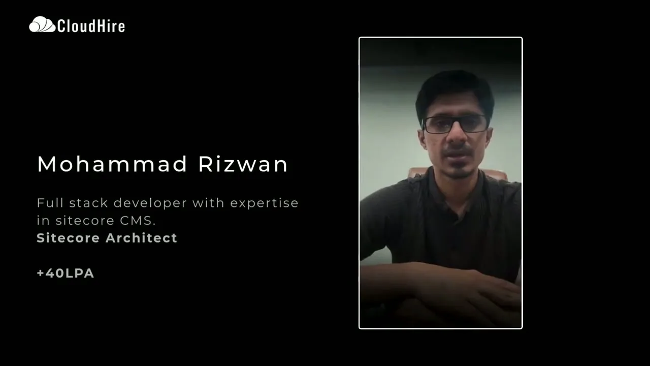 Rizwan's testimonial